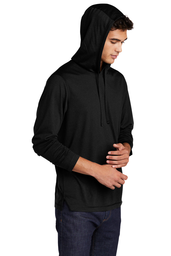 Sport-Tek  PosiCharge  Tri-Blend Wicking Long Sleeve Hoodie
