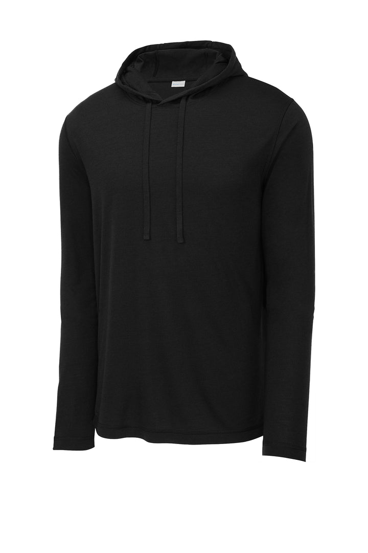 Sport-Tek  PosiCharge  Tri-Blend Wicking Long Sleeve Hoodie