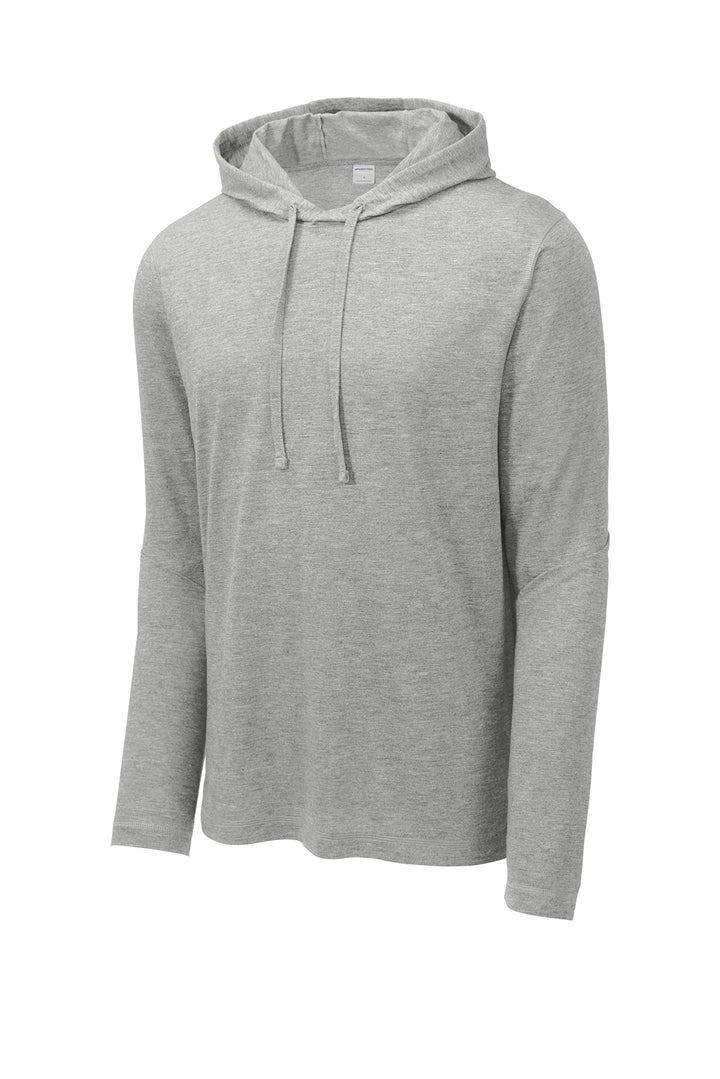 Sport-Tek  PosiCharge  Tri-Blend Wicking Long Sleeve Hoodie