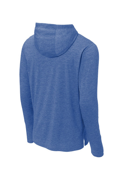 Sport-Tek  PosiCharge  Tri-Blend Wicking Long Sleeve Hoodie