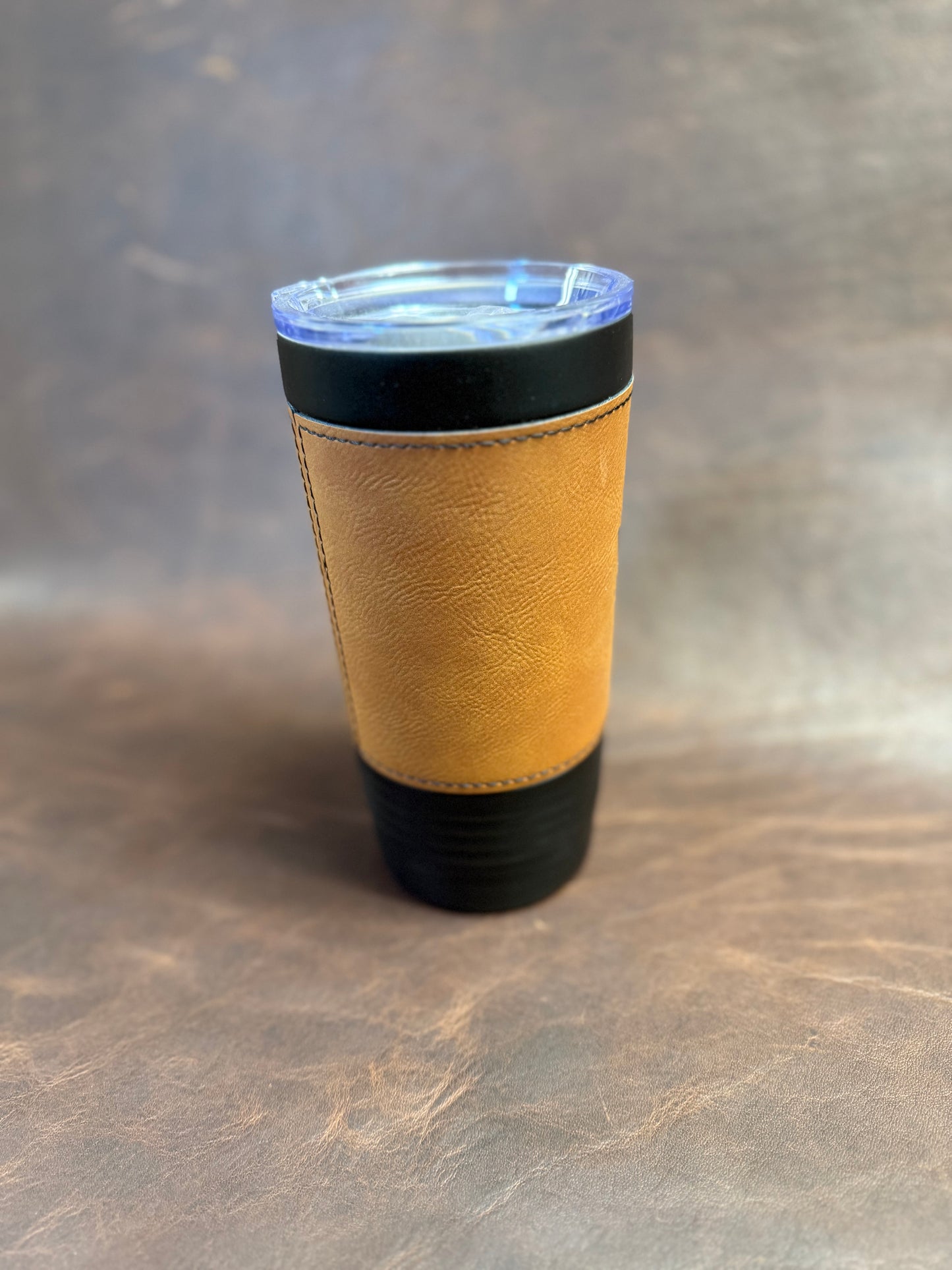 Polar Camel Tumbler W/ Leather Sleeve