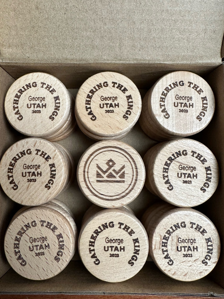 Wooden Challenge Coins